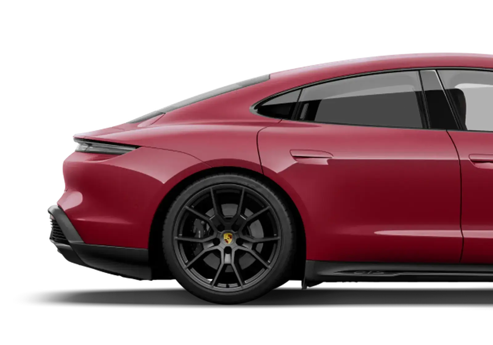 Carro elétrico visto de perfil, categoria atendida pela Cidade Automotiva